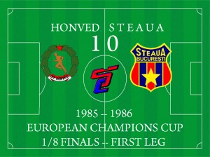 1986 - Honved - Steaua