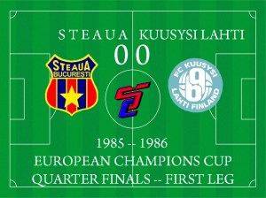1986 - Steaua - Kuusysi
