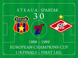 1989 - Steaua - Spartak Moscova