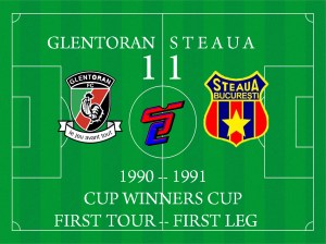 1991 - Glentoran - Steaua