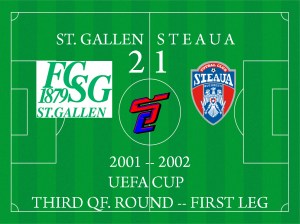 2001 - St Gall - Steaua