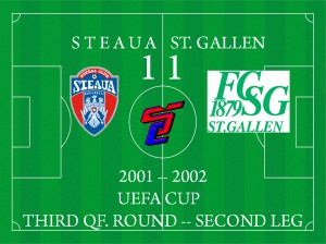 2001 - Steaua - St Gall